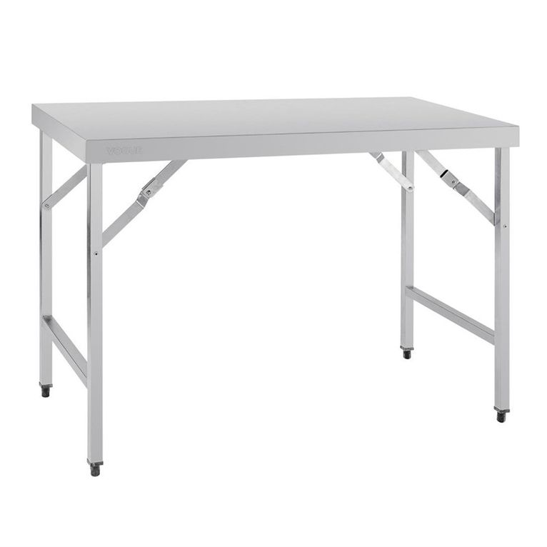 Grande table pliante inox Vogue 1800mm