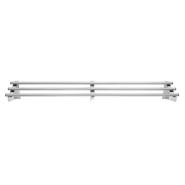 Etagère murale tubulaire Vogue acier inoxydable 15