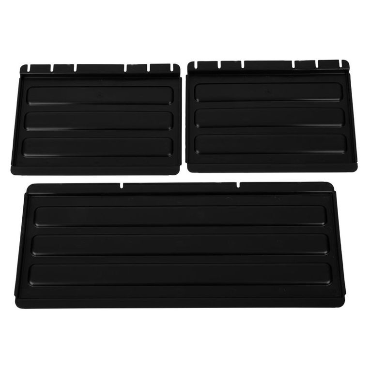 Jeu de panneaux d'étagère pour chariot utilitaire