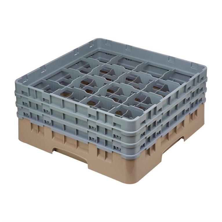 Casier à verres 16 compartiments Camrack Cambro