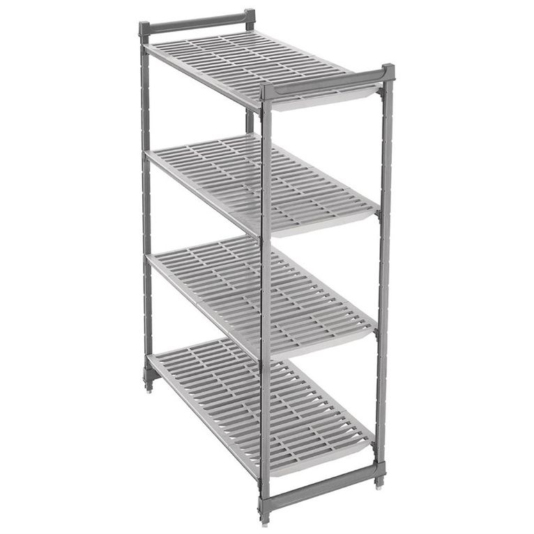 Unité de 4 étagères à claire-voie Cambro
