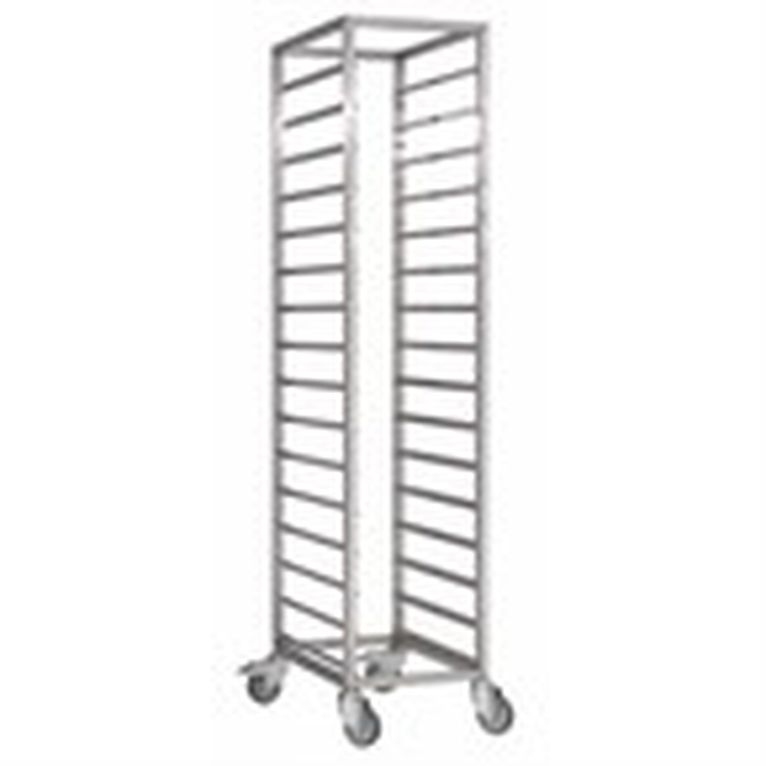 Chariot à glissières inox Gastro M GN 1/1 18 nivea