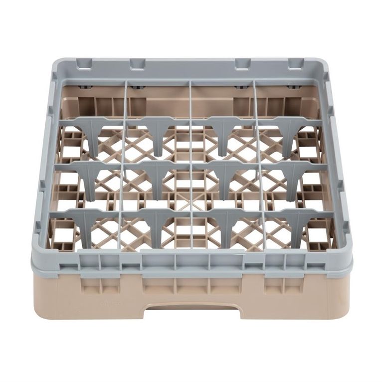 Casier à verres 16 compartiments Camrack Cambro