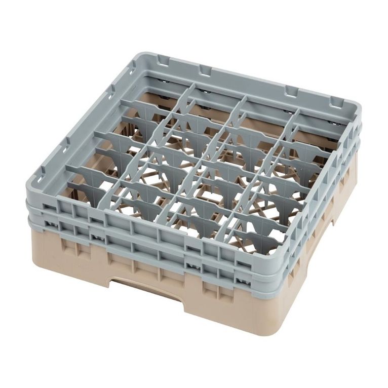 Casier à verres 16 compartiments Camrack Cambro