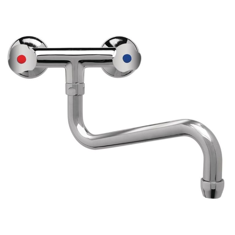 Robinet mélangeur bi-trou modèle lourd 3/4"