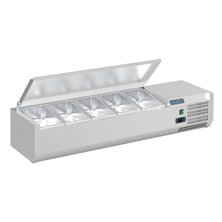 Saladette à poser avec couvercle Polar Série G 5x