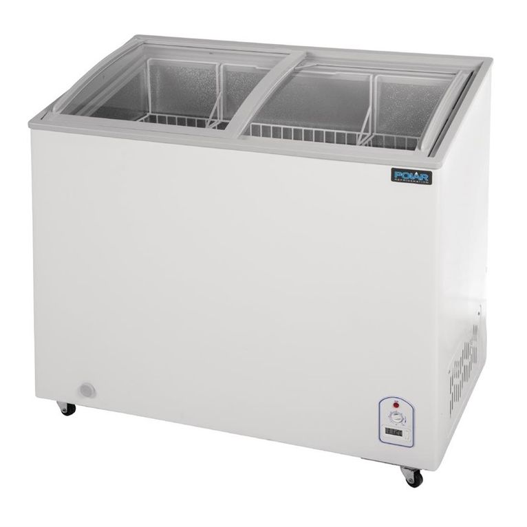 Congélateur coffre vitré Polar Série G 200L