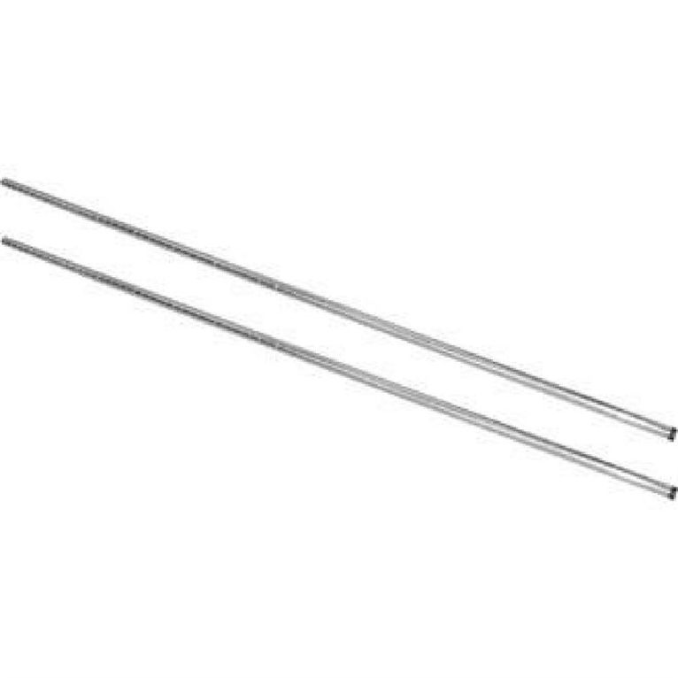 Poteaux chromé montant droit Vogue 1830mm (Lot de