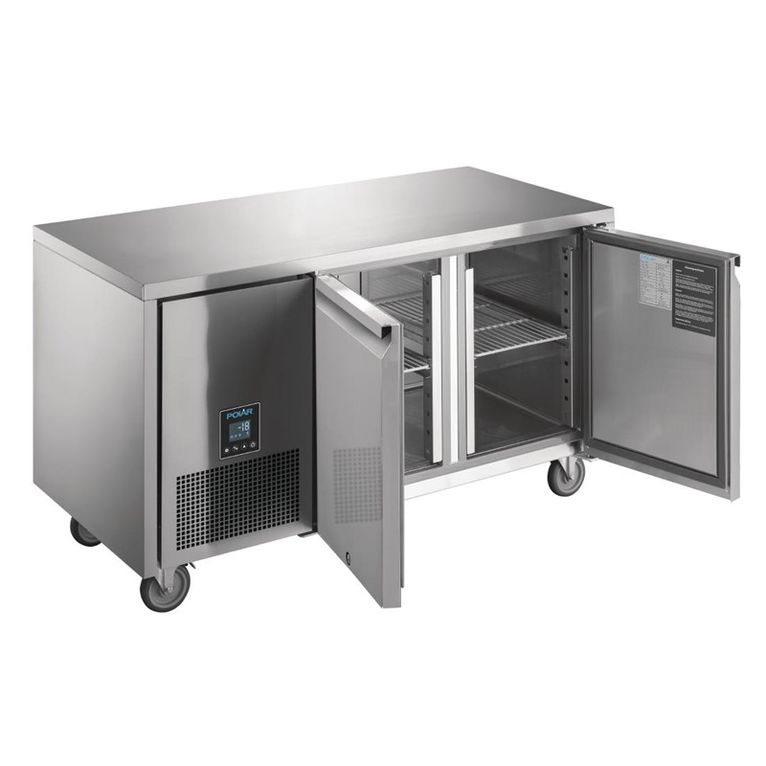 Table réfrigérée négative 2 portes Premium Polar S