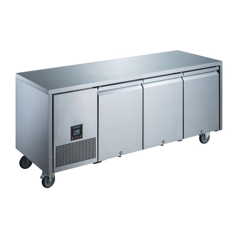 Table réfrigérée positive 3 portes Premium Polar S