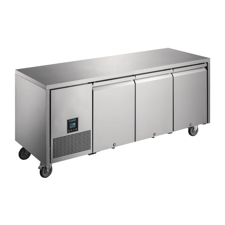 Table réfrigérée négative 3 portes Premium Polar S