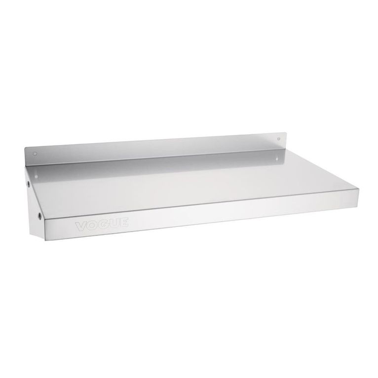 Etagère murale en acier inoxydable Vogue 1200mm