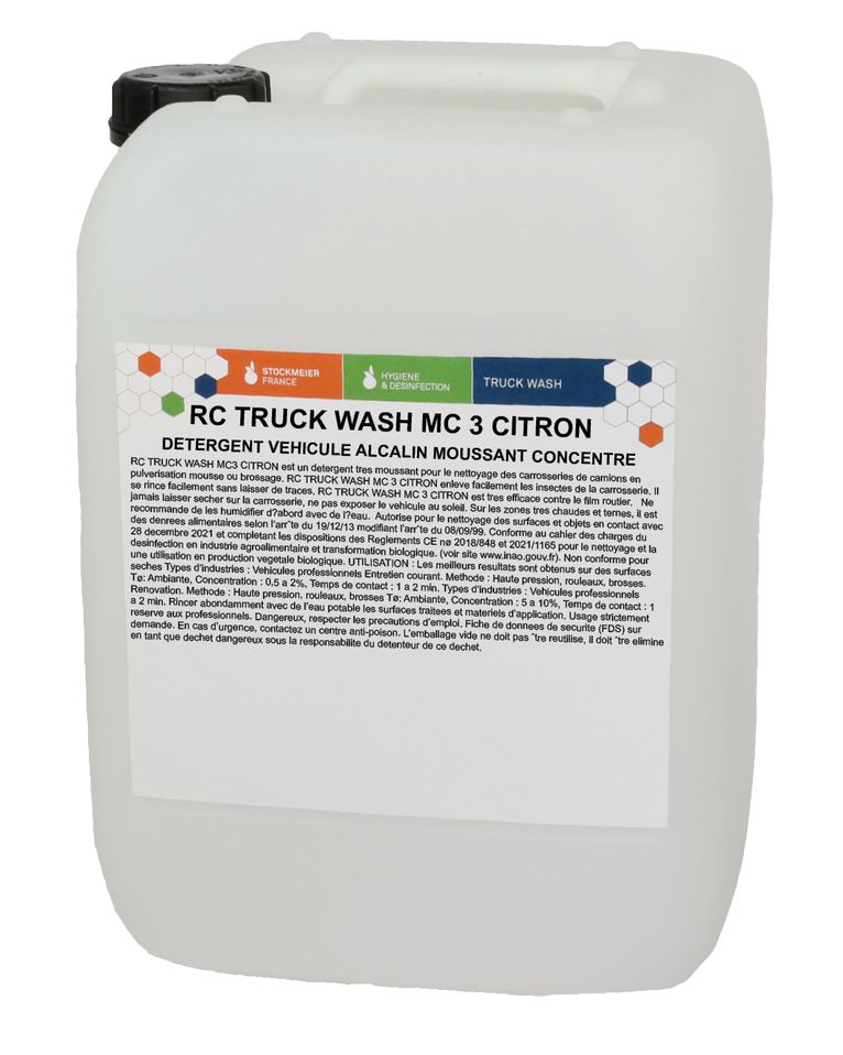 RC TRUCK WASH MC 3 CITRON 22KG