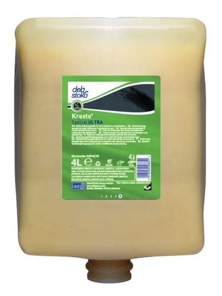 Pâte nettoyante d'atelier - Solvant doux - Mains & Salissures - 4L