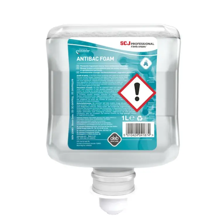 Mousse lavante désinfectante Oxybac /1L