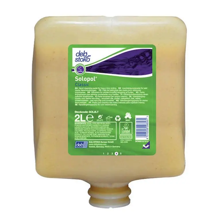 Pâte nettoyante d'atelier - Sans Solvant - Mains - 2L