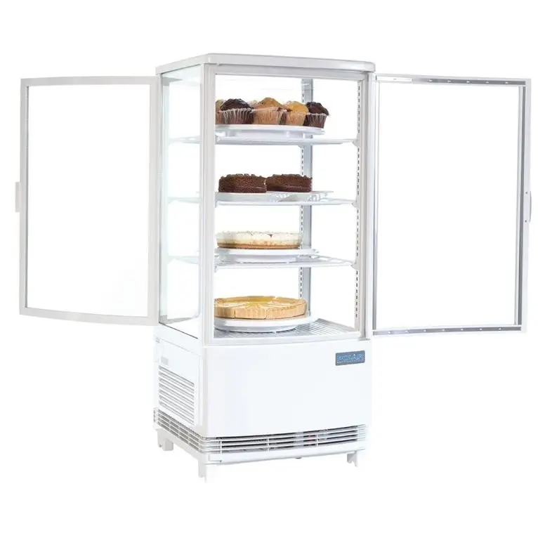 Vitrine réfrigérée portes incurvées Polar Série C