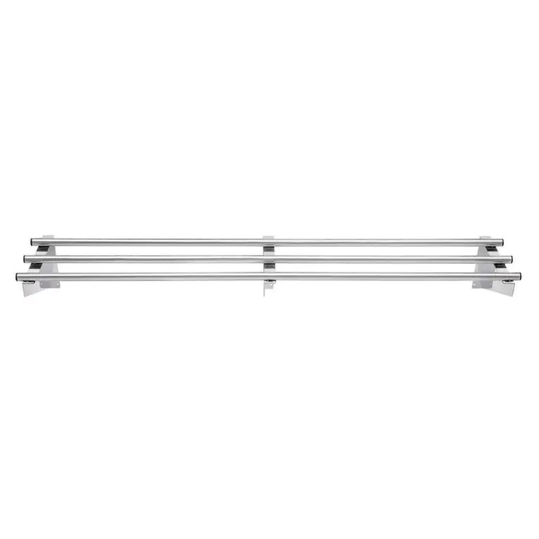 Etagère murale tubulaire Vogue acier inoxydable 15