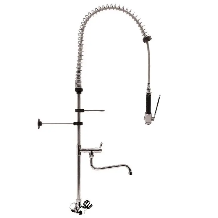 Douchette mélangeur monotrou standard avec col de