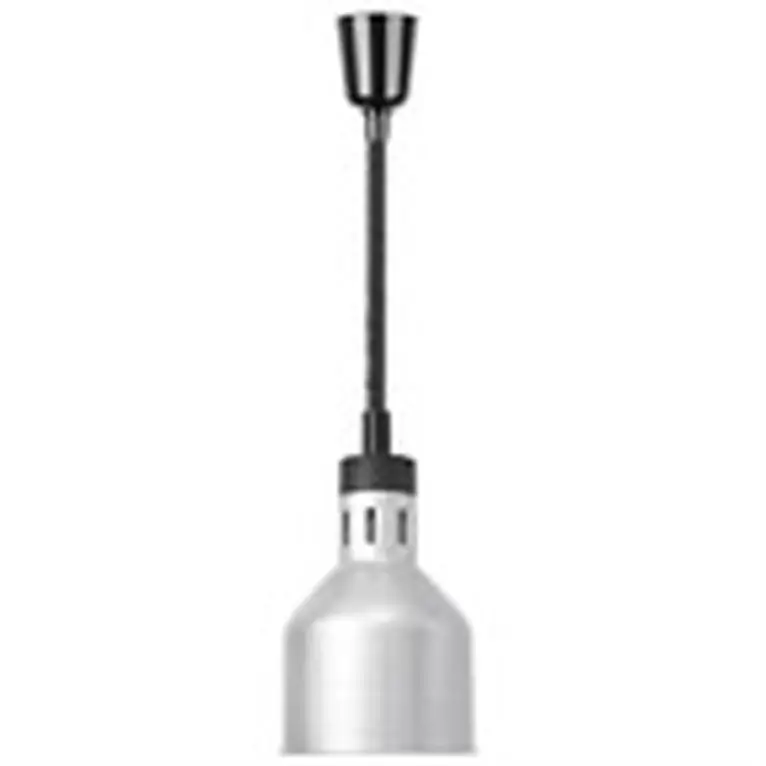 Lampe chauffante rétractable Buffalo métal brossé