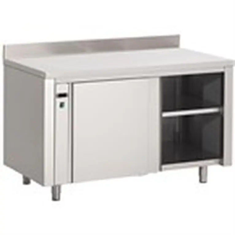 Armoire chauffante inox avec dosseret Gastro M 850