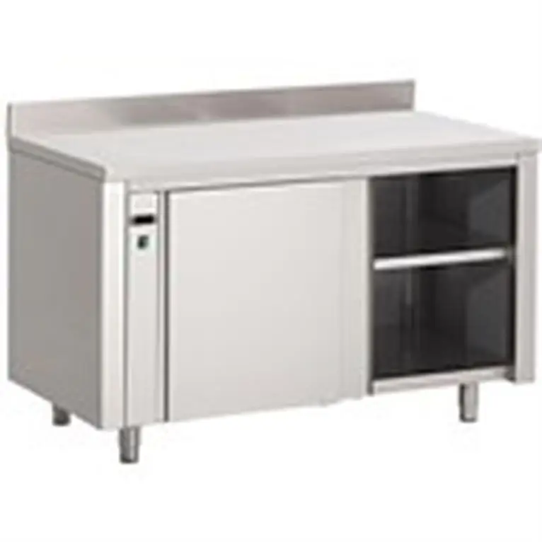 Armoire chauffante inox avec dosseret Gastro M 850