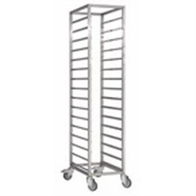 Chariot à glissières inox Gastro M GN 2/1 18 nivea