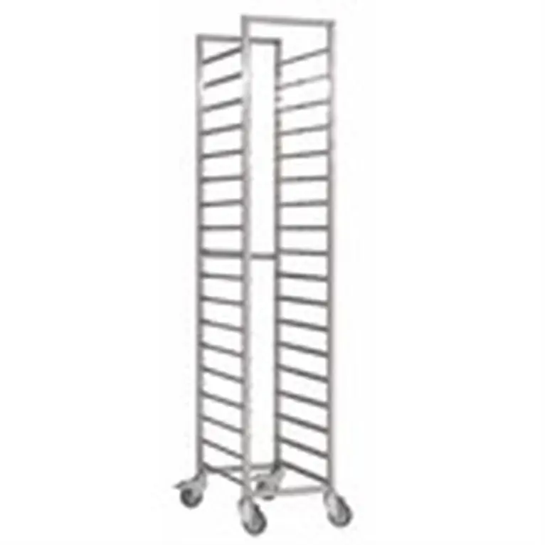 Chariot à glissières inox Gastro M 600x400mm 18 ni
