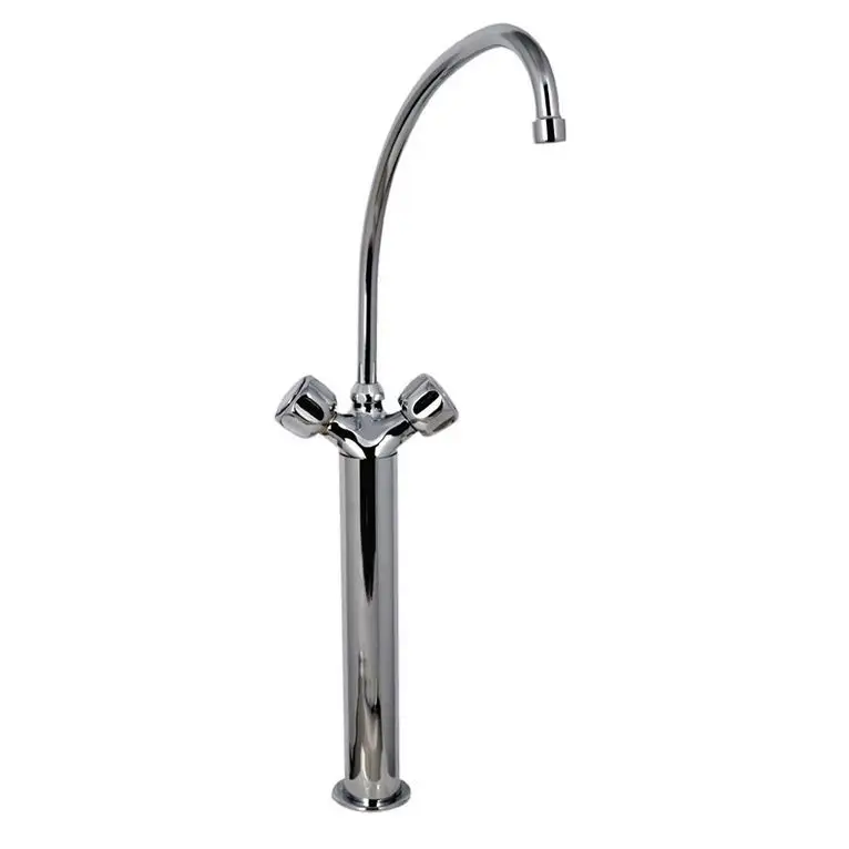 Robinet mélangeur monotrou modèle lourd 3/4" avec