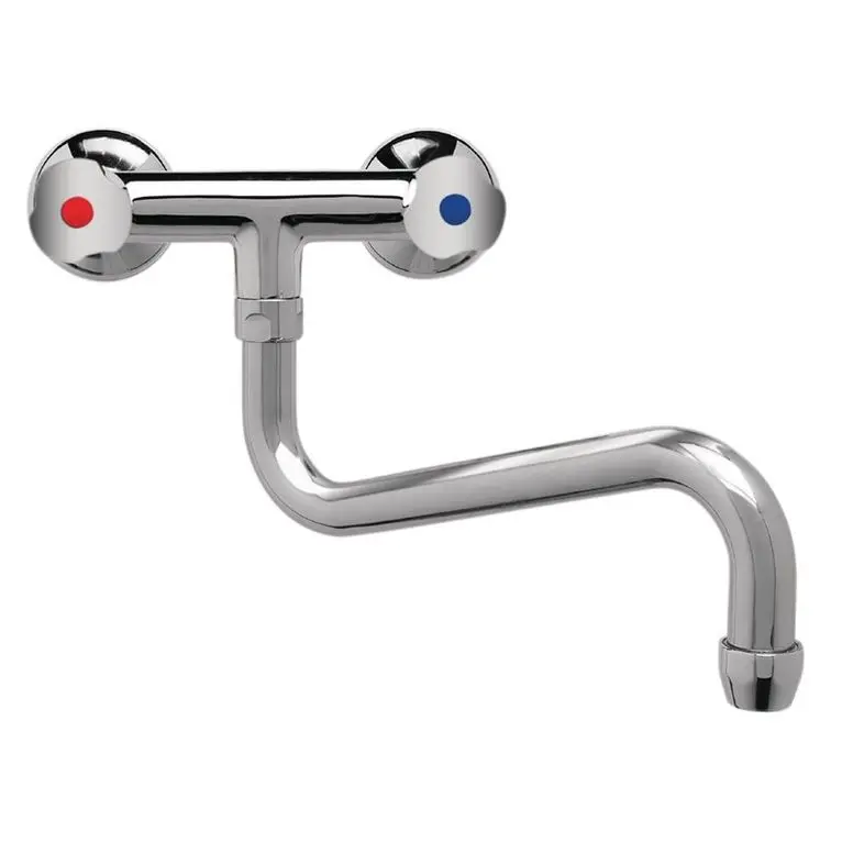 Robinet mélangeur bi-trou modèle lourd 3/4"