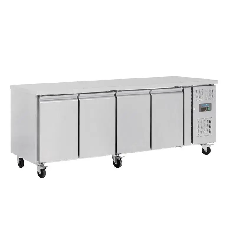 Table réfrigérée positive 4 portes 449L Polar Séri