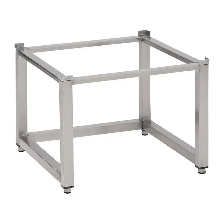 Support lave-vaisselle inox sans tablette inférieu