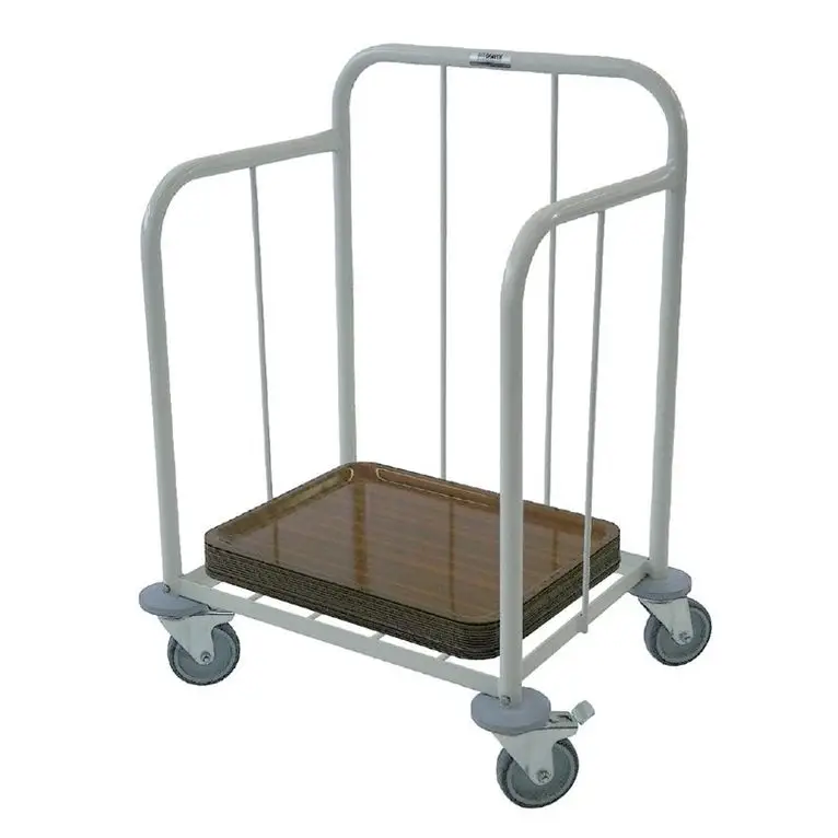 Chariot porte-plateaux en acier Craven pour 100 pl