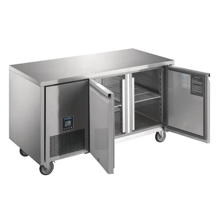 Table réfrigérée positive 2 portes Premium Polar S