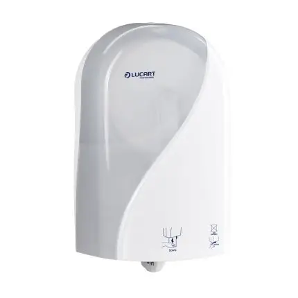 Distributeur Papier Toilettes Lucart Hygénius Blanc