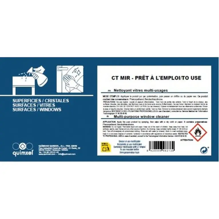 ETIQUETTE CAPXEL CT MIR Unite