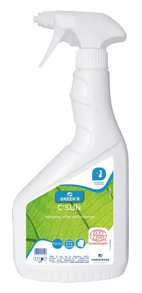 image produit : Nettoyant Vitres et Miroirs Green’R C Sun /750ml