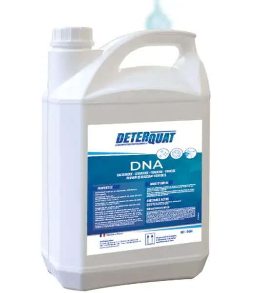 image produit : Dégraissant Désinfectant Chloré Alimentaire Deterquat DNA /5l