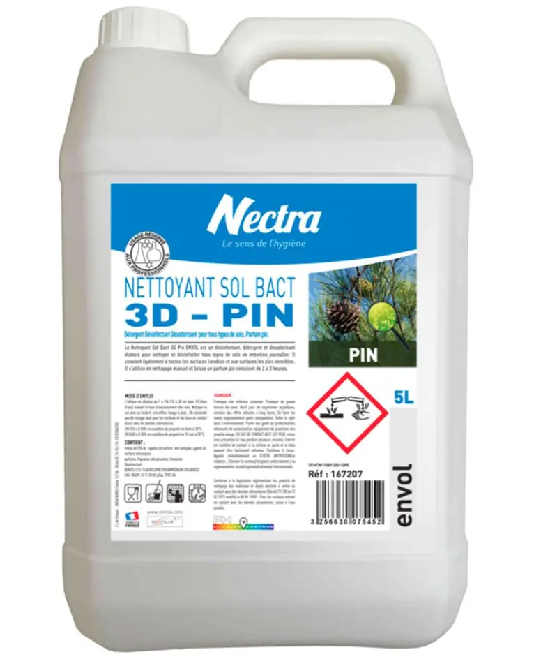 Nettoyant Sol 3D Pin /5l