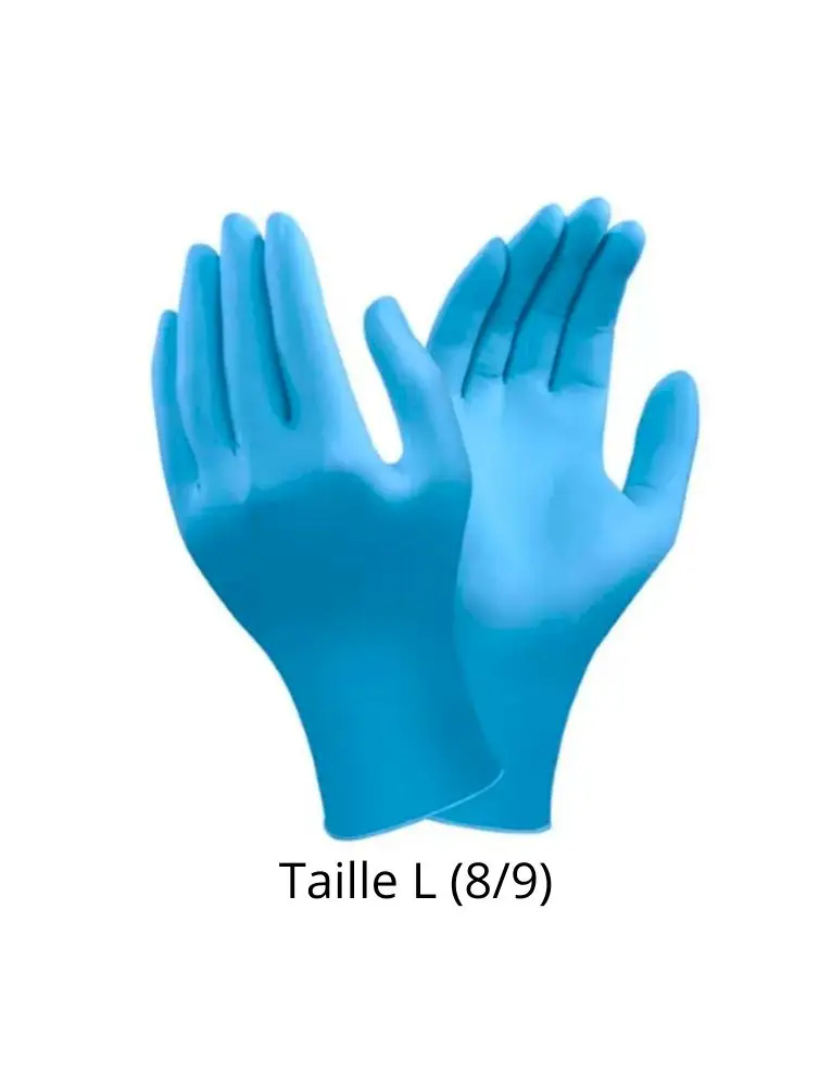 Gants Vinyle/Nitrile Non Poudrés L /100