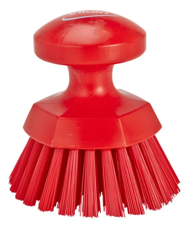 Brosse ronde soleil Ø110 mm Dur rouge