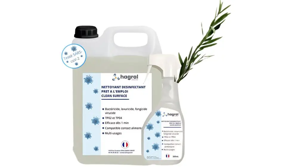 Détergent Désinfectant Clean Surface /5l