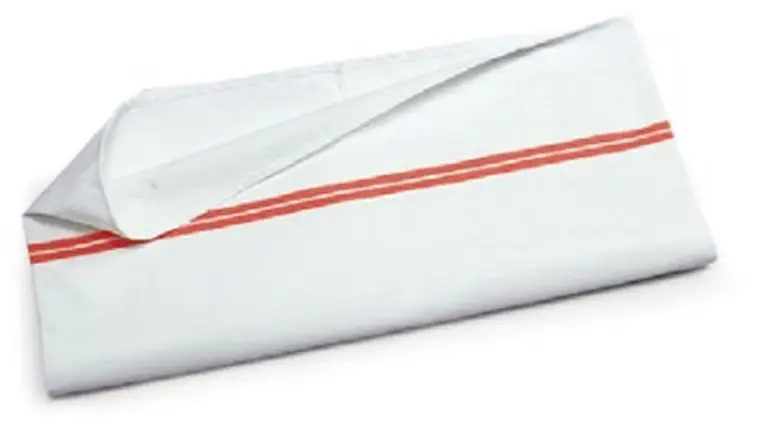 Sac à Linge Blanc Bande Rouge /70l